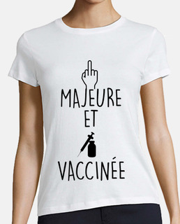 Majeure et vaccinee pass vaccinal femme