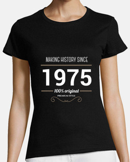Making history 1975 white text