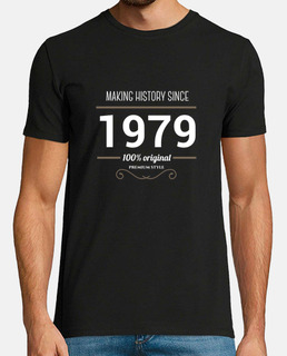 Making history 1979 white text