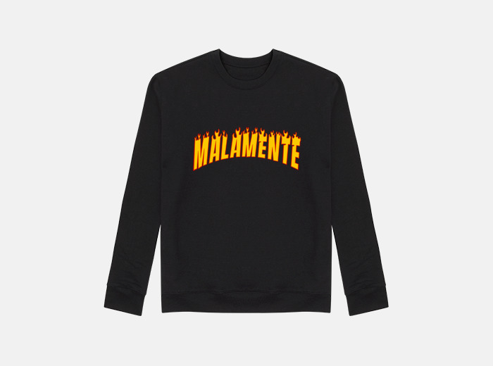 Sudadera rosalia malamente new arrivals