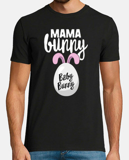 Mama Bunny Mom Baby Floral Easter Mothers Day Cute Rabbit Lover Children Women Wife Gift