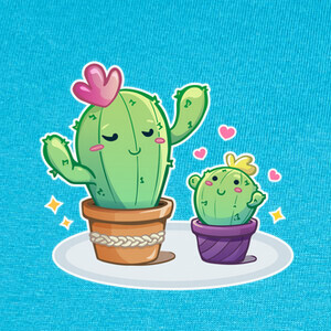 T-shirt mamma cactus