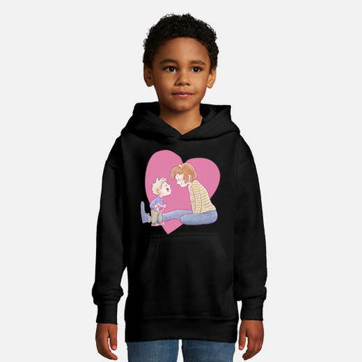 Pull De Fête Femme Sweat à Capuche 'Super Maman' Cadeau Fête Des