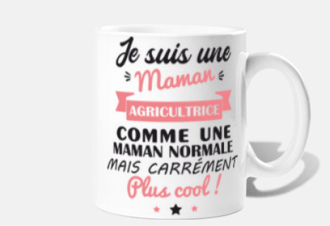 Maman agricultrice, agriculture