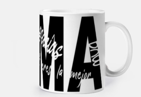 maman tu es la meilleure lettres noires
