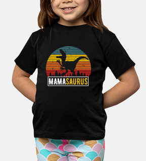 MamaSaurus Mom T Rex Dinosaur Retro
