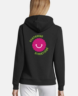 Mami Fan SD Mujer, jersey con capucha, negro
