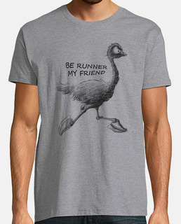 man, short sleeve, gray, quality, runners