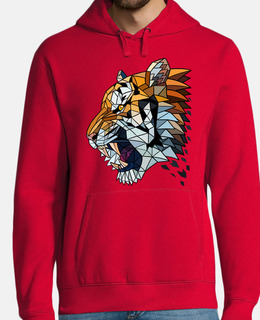 Man, sweatshirt, royal blue