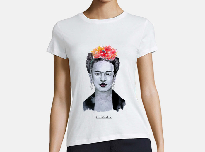 Tee shirt manches courtes femmes frida kahlo tostadora