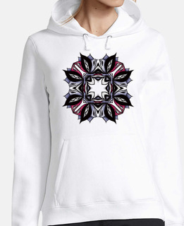 mandala floreale gotica lascia bug