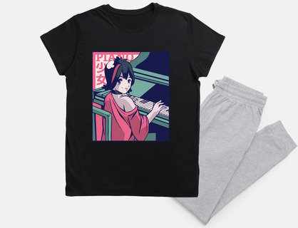 manga girl who plays piano