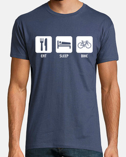manger, dormir, vélo