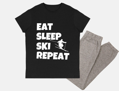 mangiare dormire sciare ripetere regalo angosciato