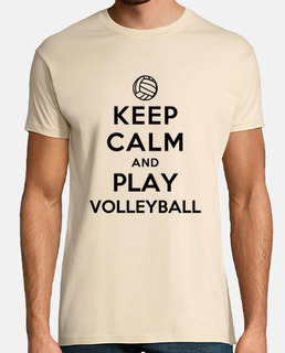 mantener la calma y jugar voleibol