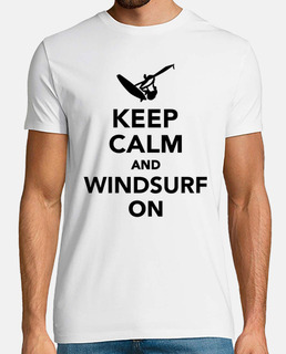 mantener la calma y windsurf en
