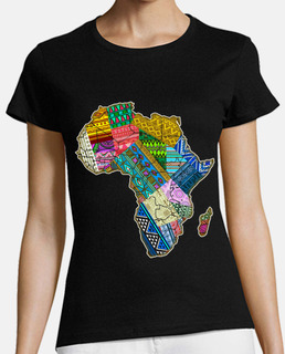 Mapa de África Texturas Orgullo African