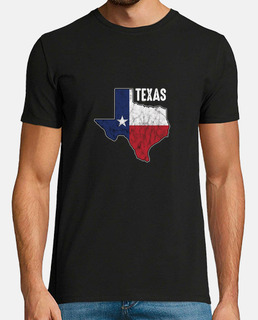 mapa de la bandera de texas estados unidos de américa patriótico americano
