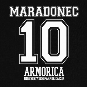 maradonec front and back T-shirts