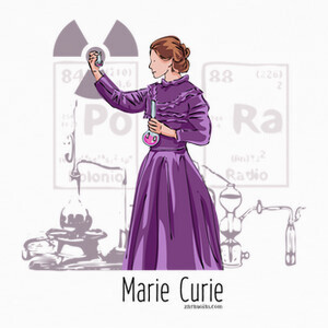 marie the scientist T-shirts