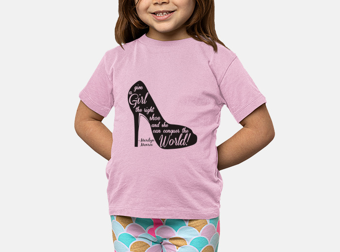 Camisetas niños marilyn monroe tacones -... | laTostadora Camisetas niños marilyn monroe tacones -... | laTostadora