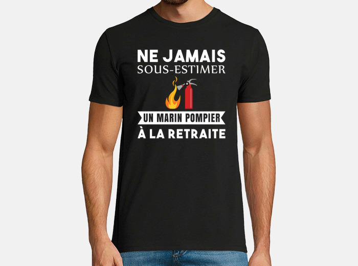 T shirt marin online pompier marseille