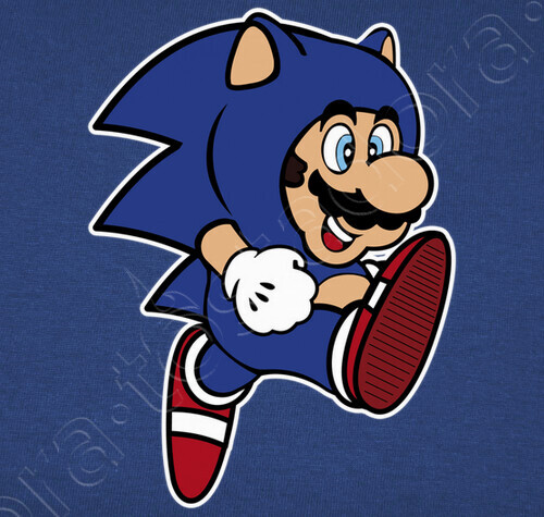 Camiseta Mario Disfraz Sonic | laTostadora