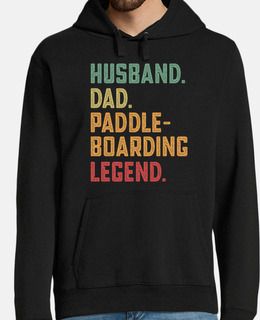 marito papà leggenda del paddleboarding