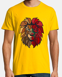 Maroc lion polygone