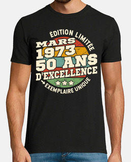 mars 1973 - anniversaire 50 ans
