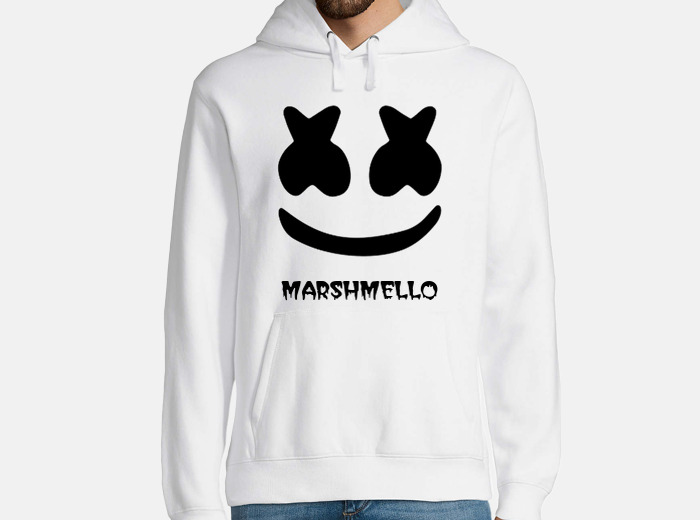 Marshmello white hoodie hotsell