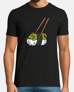 mascotte de sushi iguane