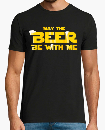 May the beer be with me t-shirt