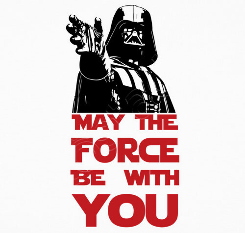 Camiseta May The Force Be With You Ii Nº 2372215