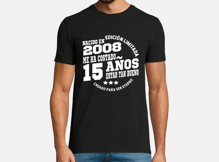 Playeras personalizadas cheap para 15 años