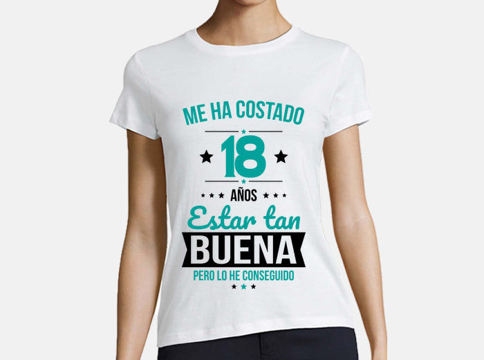 Playeras personalizadas discount de 18 años