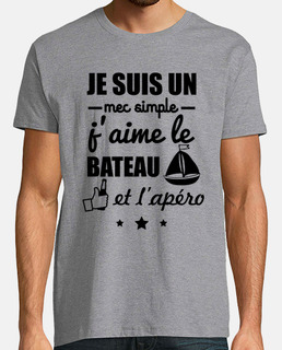 Mec simple bateau apéro