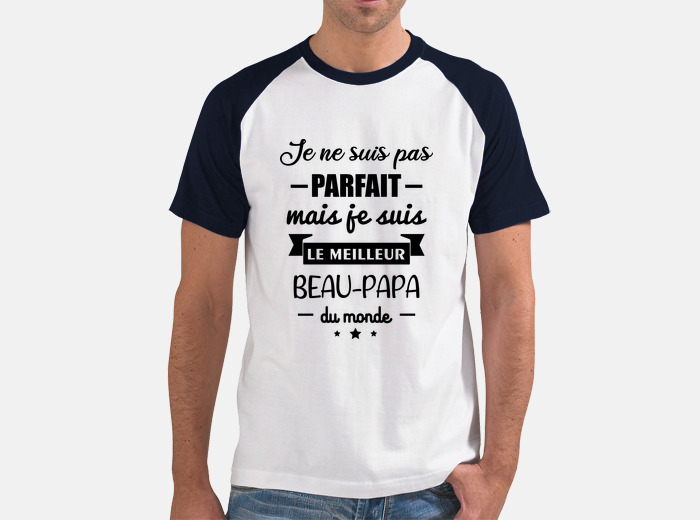 Tee shirt personnalisé online beau papa