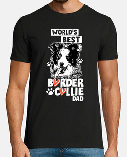 meilleur papa border collie au monde