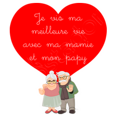 meilleure vie papy et mamie body b b humour cadeau