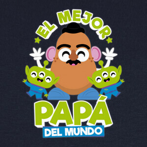 T-shirt la migliore papà del mondo