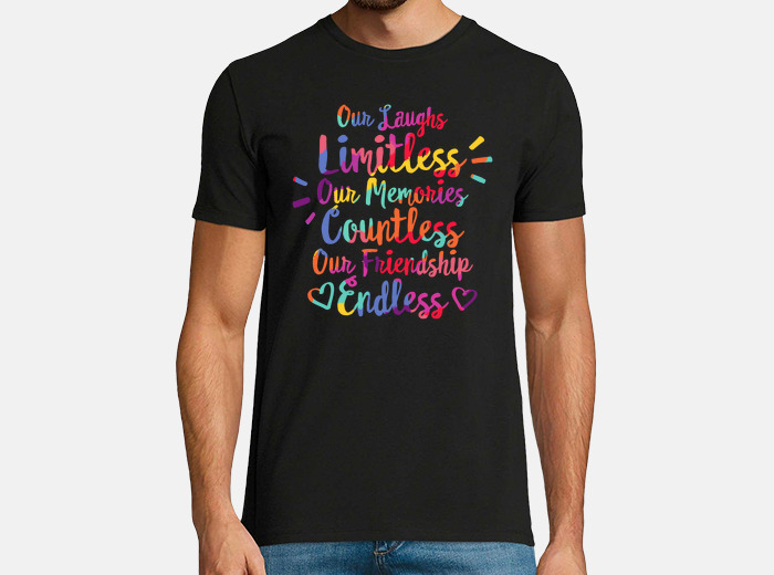 Camiseta mejores amigas que combinan camisas n. laTostadora