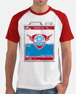 Men, baseball style, white and red