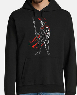 Men, hoodie, black