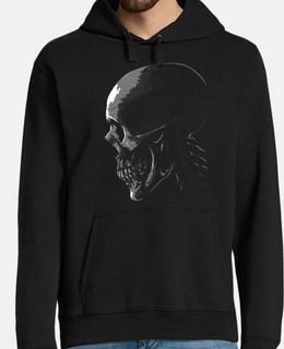 Men, hoodie, black