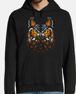 Men, hoodie, black