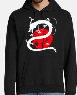 Men, hoodie, black