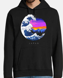 Men, hoodie, black