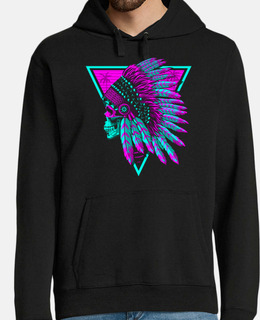 Men, hoodie, black