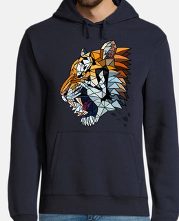 Men, hoodie, navy